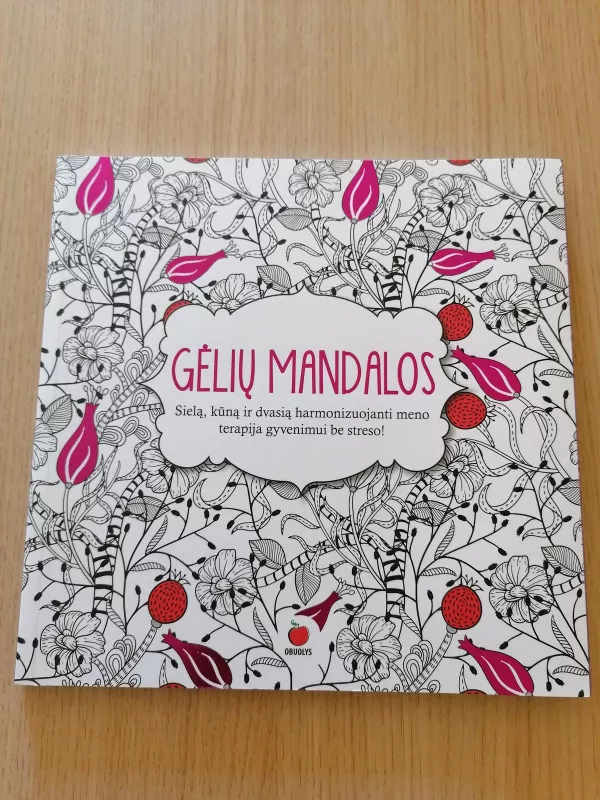 gėlių mandalos - / Anonimas, knyga