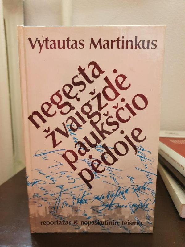 Negęsta žvaigždė paukščio pėdoje - Vytautas Martinkus, knyga 3