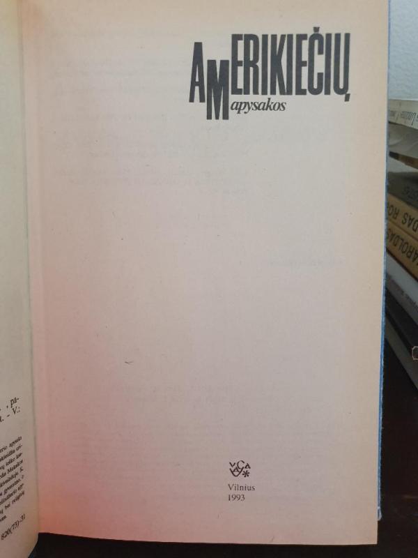 Amerikiečių apysakos - Autorių Kolektyvas, knyga 2
