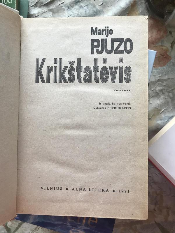 Krikštatėvis - Marijo Pjuzo, knyga 2