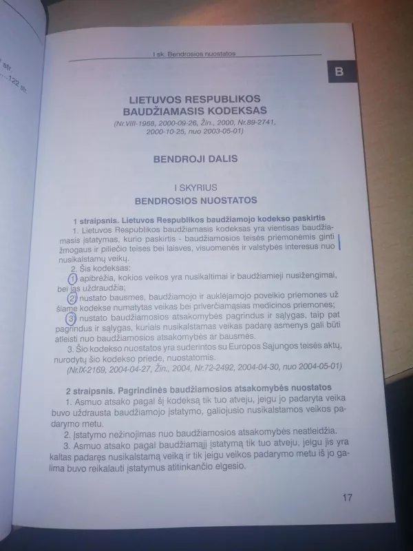 Lietuvos Respublikos baudžiamasis kodeksas - Autorių Kolektyvas, knyga
