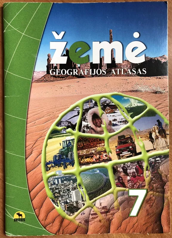ŽEMĖ geografijos atlasas 7 - Autorių Kolektyvas, knyga