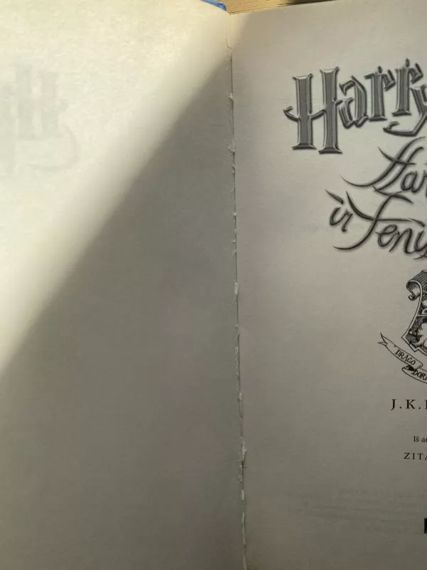 Haris Poteris ir Fenikso brolija - Rowling J. K., knyga