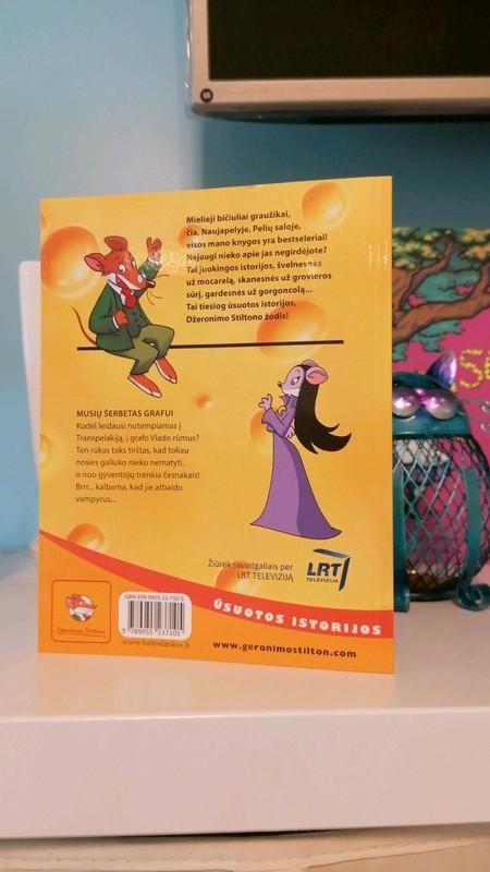 musiu serbetas grafui - Džeronimas Stiltonas, knyga 3