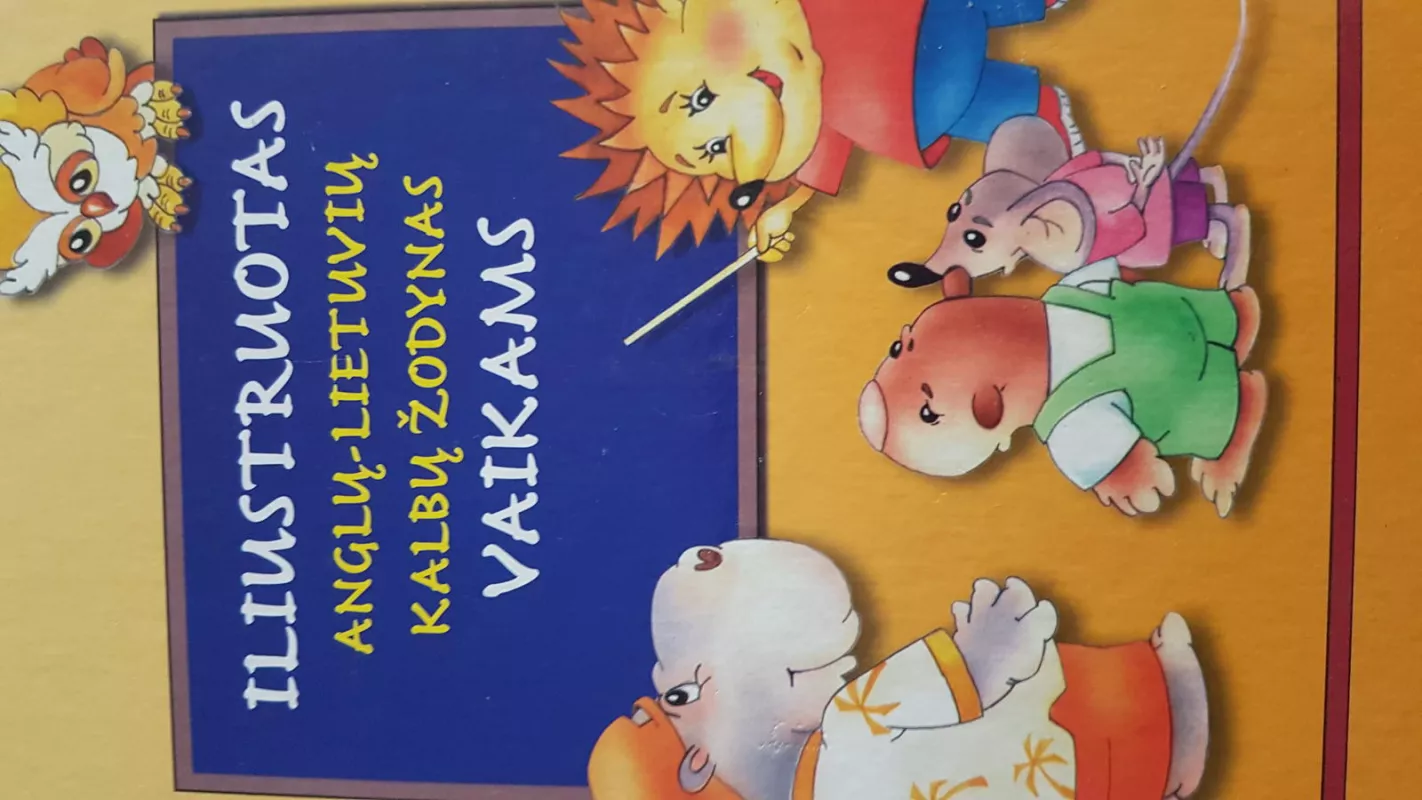 Iliustruotas anglų-lietuvių kalbų žodynas vaikams - Joanna Babula, knyga