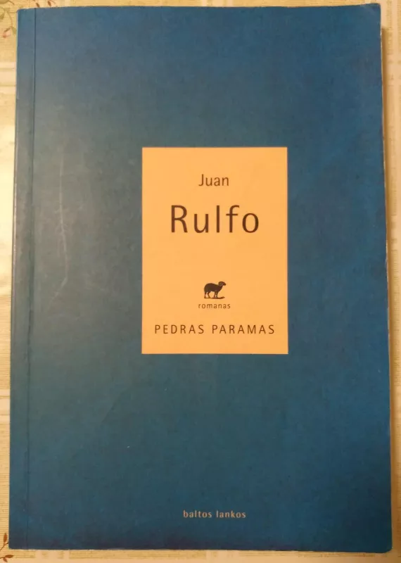 Pedras Paramas - Juan Rulfo, knyga