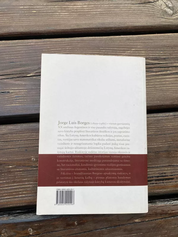 Fikcijos - Jorge Luis Borges, knyga