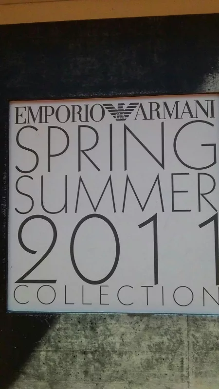 Emporio Armani. Spring Summer 2011 collection - Autorių Kolektyvas, knyga 5