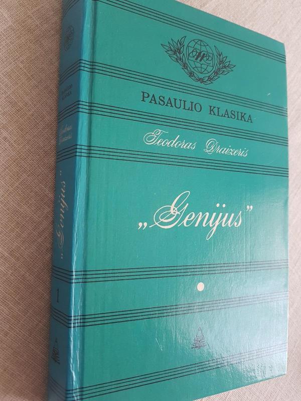 Genijus - T. Dreizeris, knyga