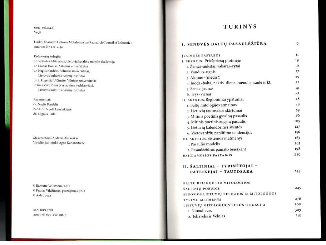 Baltų mitologija iš sakalo skrydžio - Norbertas Vėlius, knyga 3