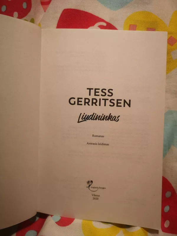 Liudininkas - Tess Gerritsen, knyga