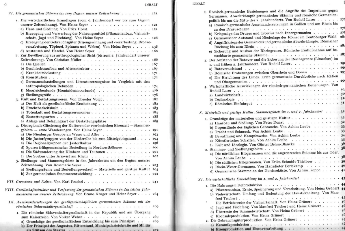 Die Germanen : Ein Handbuch : Band I Von den Anfängen bis zum 2. Jahrhundert unserer Zeitrechnung - Autorių Kolektyvas, knyga 4