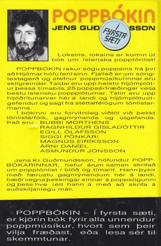 Poppbókin - Jens Kr. Guðmundsson, knyga 3