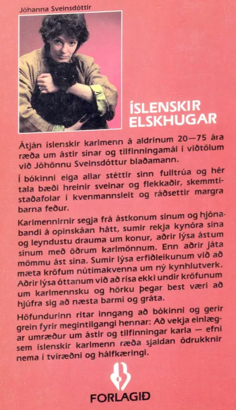 Íslenskir elskhugar : Viðtöl við átján karlmenn - Jóhanna Sveinsdóttir, knyga 3