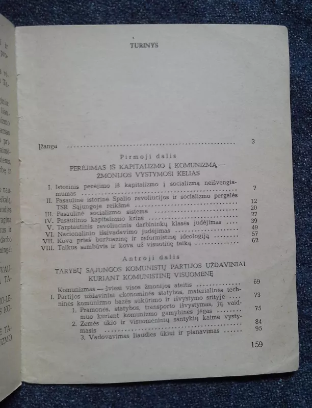 Tarybų Sąjungos komunistų partijos programa - Autorių Kolektyvas, knyga 3