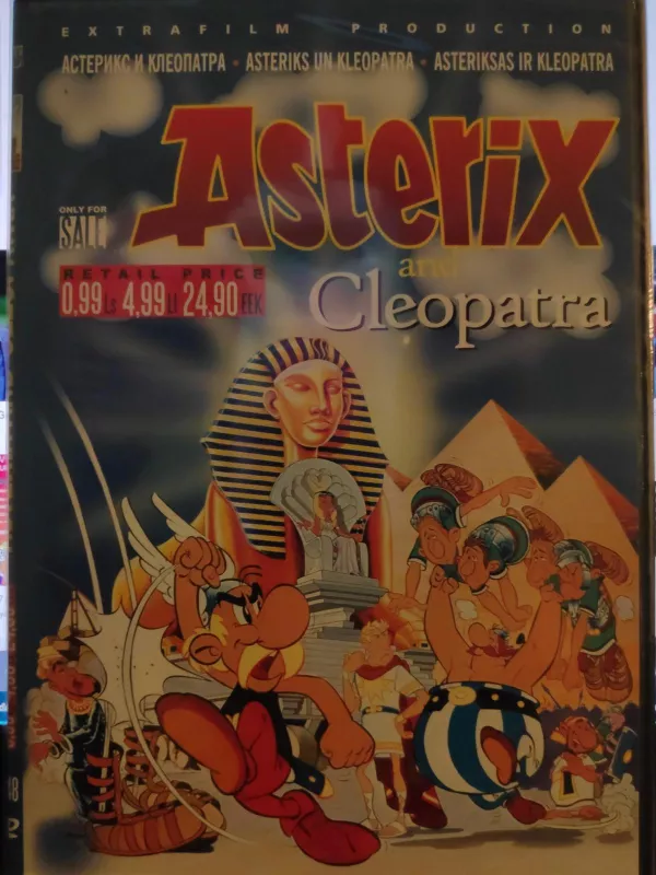 Asteriksas ir Kleopatra - DVD - Extrafilm Production, knyga
