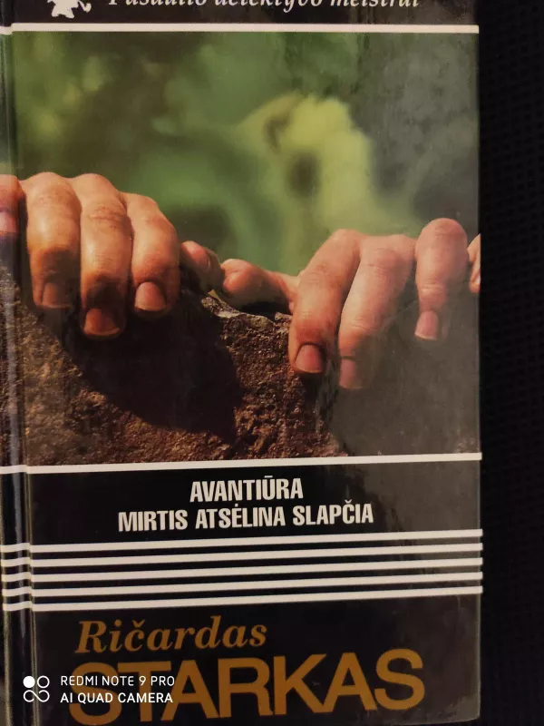 Avantiūra. Mirtis atsėlina slapčia - Ričardas Starkas, knyga