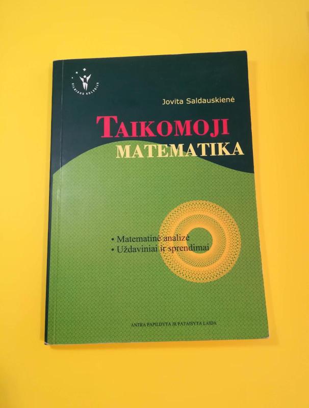Taikomoji matematika - Jovita Saldauskienė, knyga