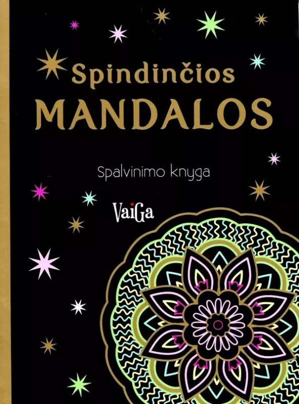 "Spindinčios mandalos. Spalvinimo knyga" - Ivana Lengerova, knyga