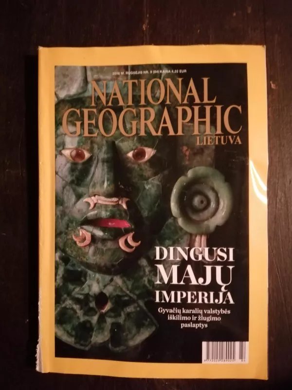 National Geographic Lietuva, 2016 m., Nr. 9 - National Geographic , knyga