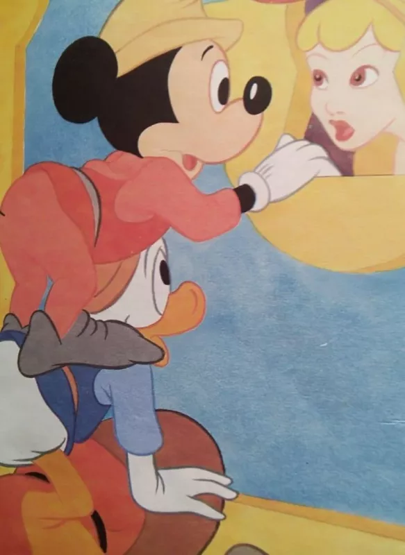 Mikis ir trys pupos - Walt Disney, knyga 3