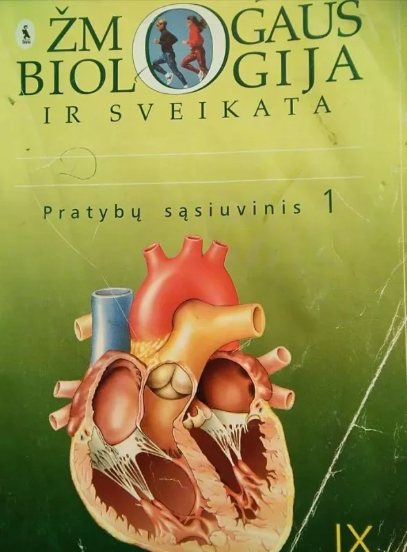 žmogaus biologija ir sveikata. 1 pratybų sąsiuvinis 9 klasei - Laima Molienė, Stasys  Molis, knyga 2