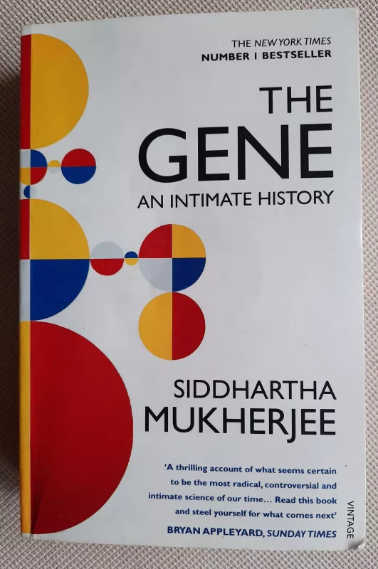 the Gene - an intimate history - Siddhartha Mukherjee, knyga
