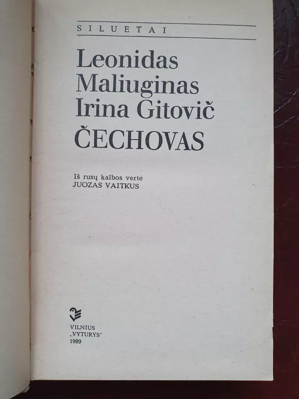 Čechovas - L. Maliuginas, ir kiti. , knyga 2