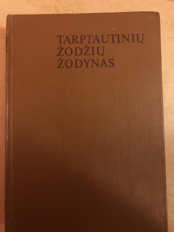 Tarptautinių žodžių žodynas - V. Kvietkauskas, knyga 3