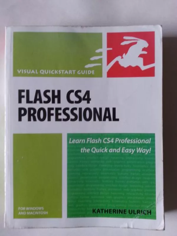 Adobe Flash CS4 Professional Visual quickstart guide - Katherine Ulrich, knyga 2
