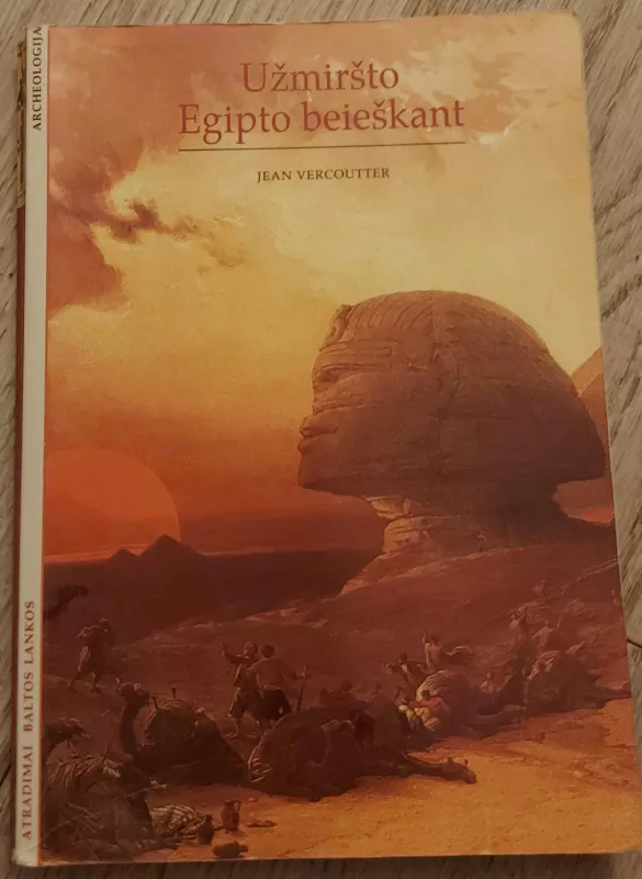 Užmiršto Egipto beieškant - jean Vercourtter, knyga 3