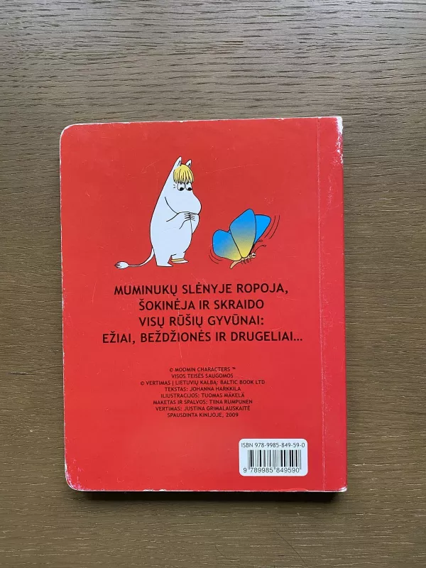 muminukas ir gyvūnai - Autorių Kolektyvas, knyga