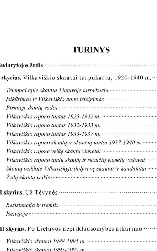 Vilkaviškio skautai 1920 - 2020 - Eglė Budrytė - Vilbikė, knyga