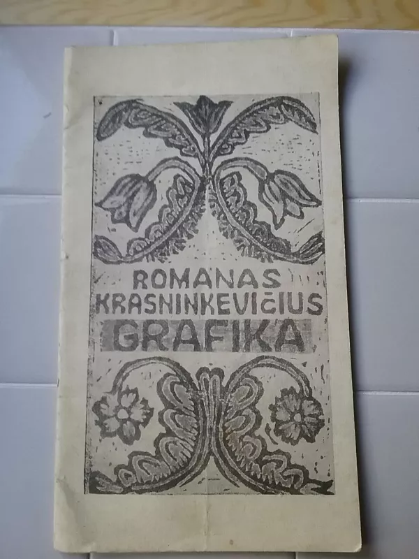 R.Krasnikevičius Grafika - Romas Krasnikevičius, knyga