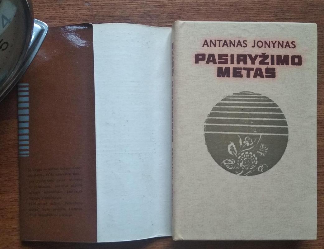 Pasiryžimo metas - Antanas A. Jonynas, knyga 3