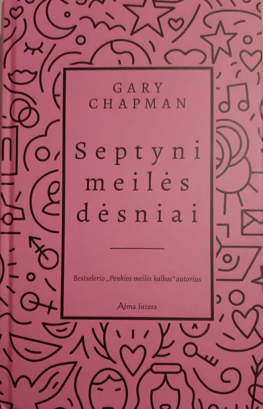 Septyni meilės dėsniai - Gary Chapman, knyga