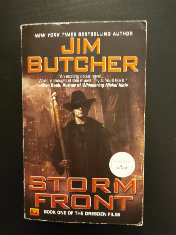 Storm front - Jim Butcher, knyga