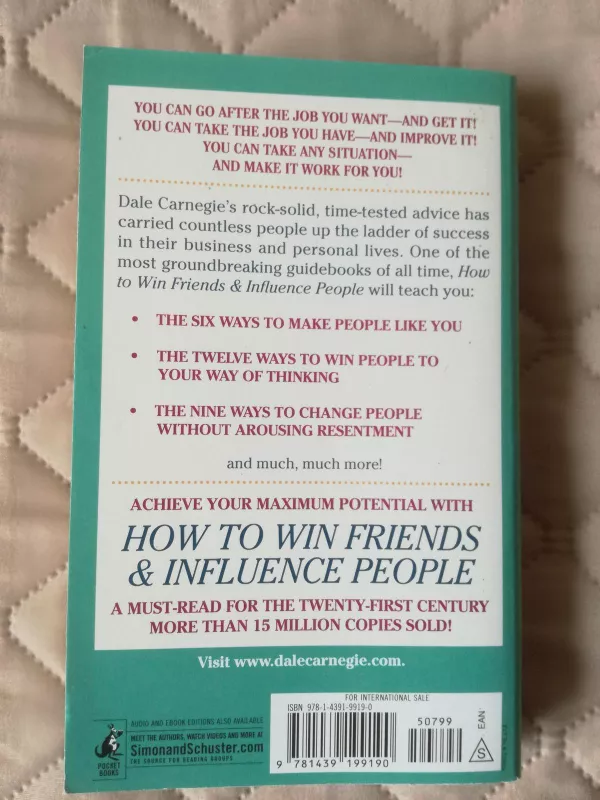 How to Win Friends & Influence People - Dale Carnegie, knyga