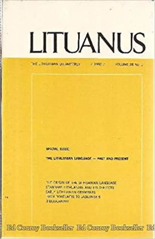 Lituanus - Violeta Kelertas, knyga
