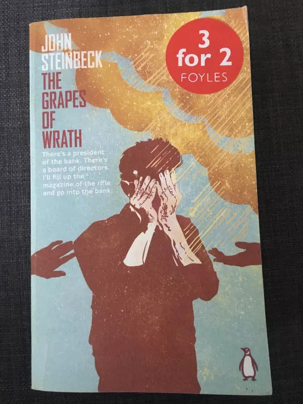 The Grapes Of Wrath - John Steinbeck, knyga