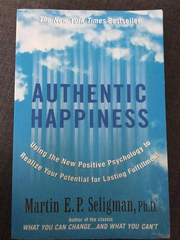 Authentic Happiness - Martin Seligman, knyga