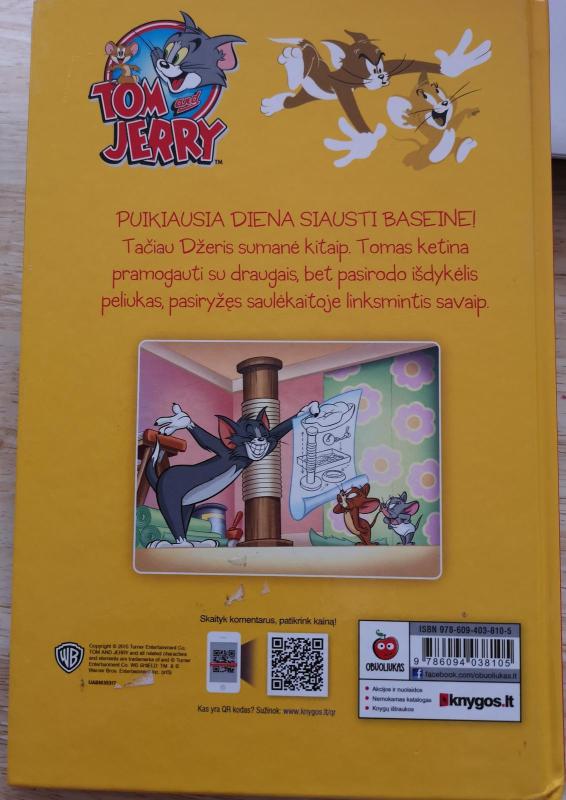 Linksmybės baseine. Tom and Jerry - Bill Matheny, knyga 2