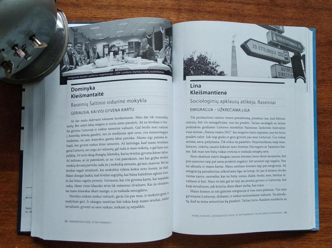 (Ne)emigruosiu! Kodėl aš taip pasirinkau? - Autorių Kolektyvas, knyga 3