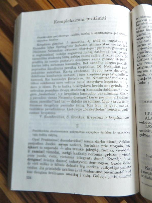 Lietuvių kalbos rašybos ir skyrybos pratimai X-XII klasei - Bronius Dobrovolskis, knyga 3