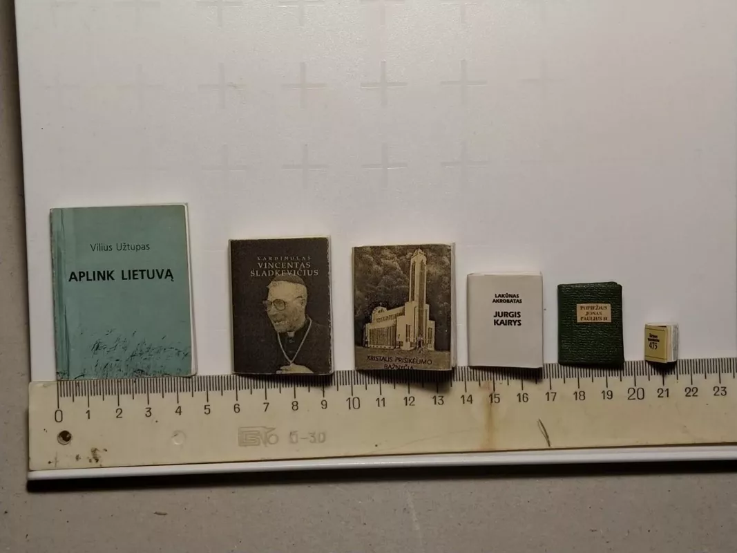 Miniatiūrinė knyga  Aplink Lietuvą - Vilius Užtupas, knyga
