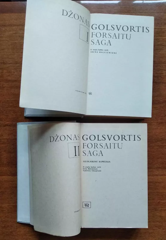 Forsaitų saga (2 tomai) - Džonas Golsvortis, knyga 3