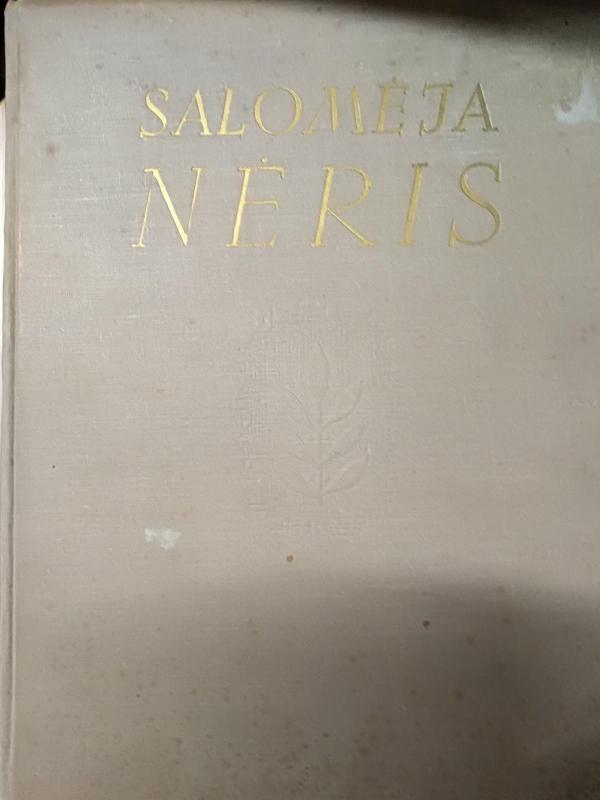 Salomėja Nėris - K. Vairas-Račkauskas, knyga 3
