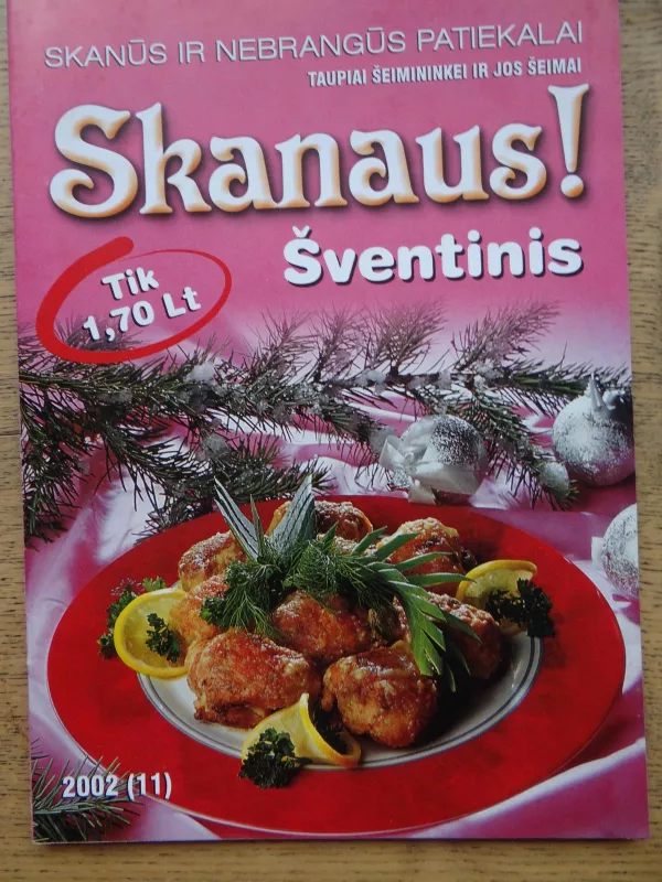 Skanaus 2002 m. Nr. 11 - Autorių Kolektyvas, knyga