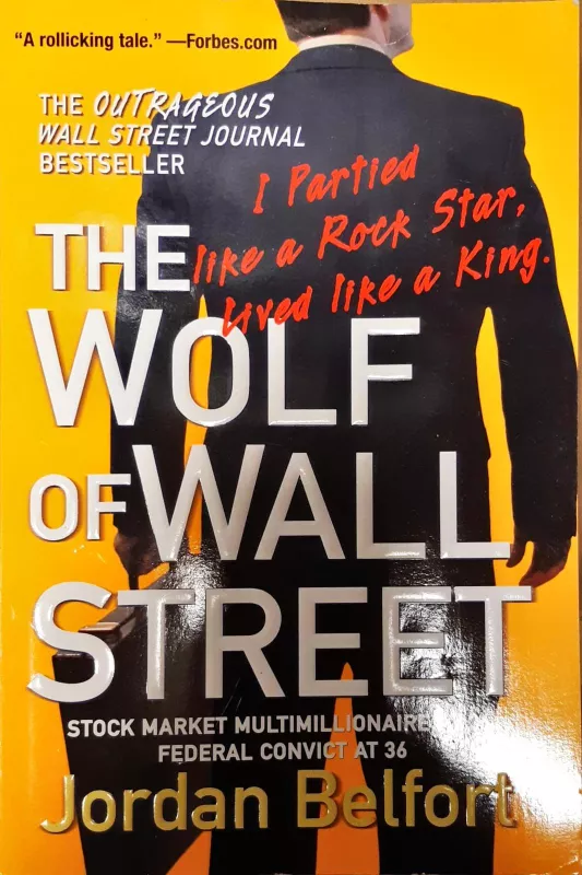 The Wolf of the Wall Street - Jordan Belfort, knyga