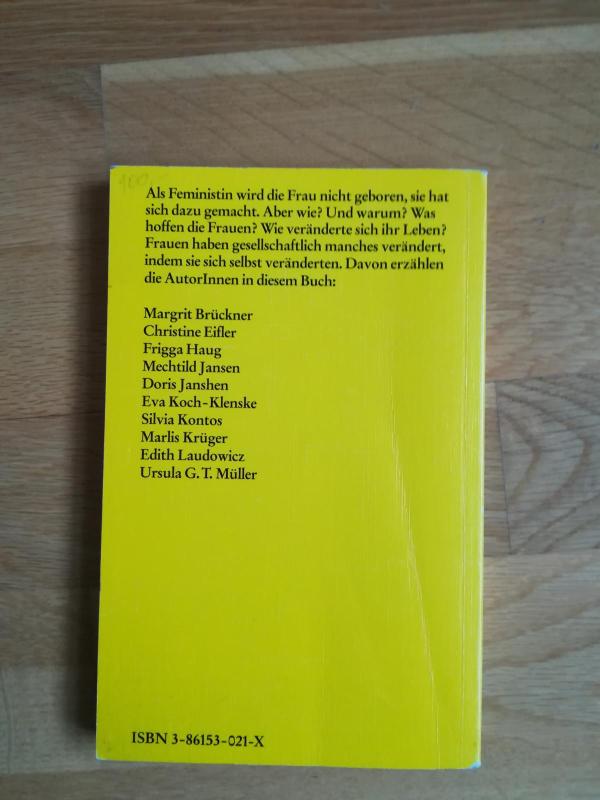 Ein bißchen Männerhaß steht jeder Frau. Erfahrungen mit Feminismus - Christine Eifler, knyga 3
